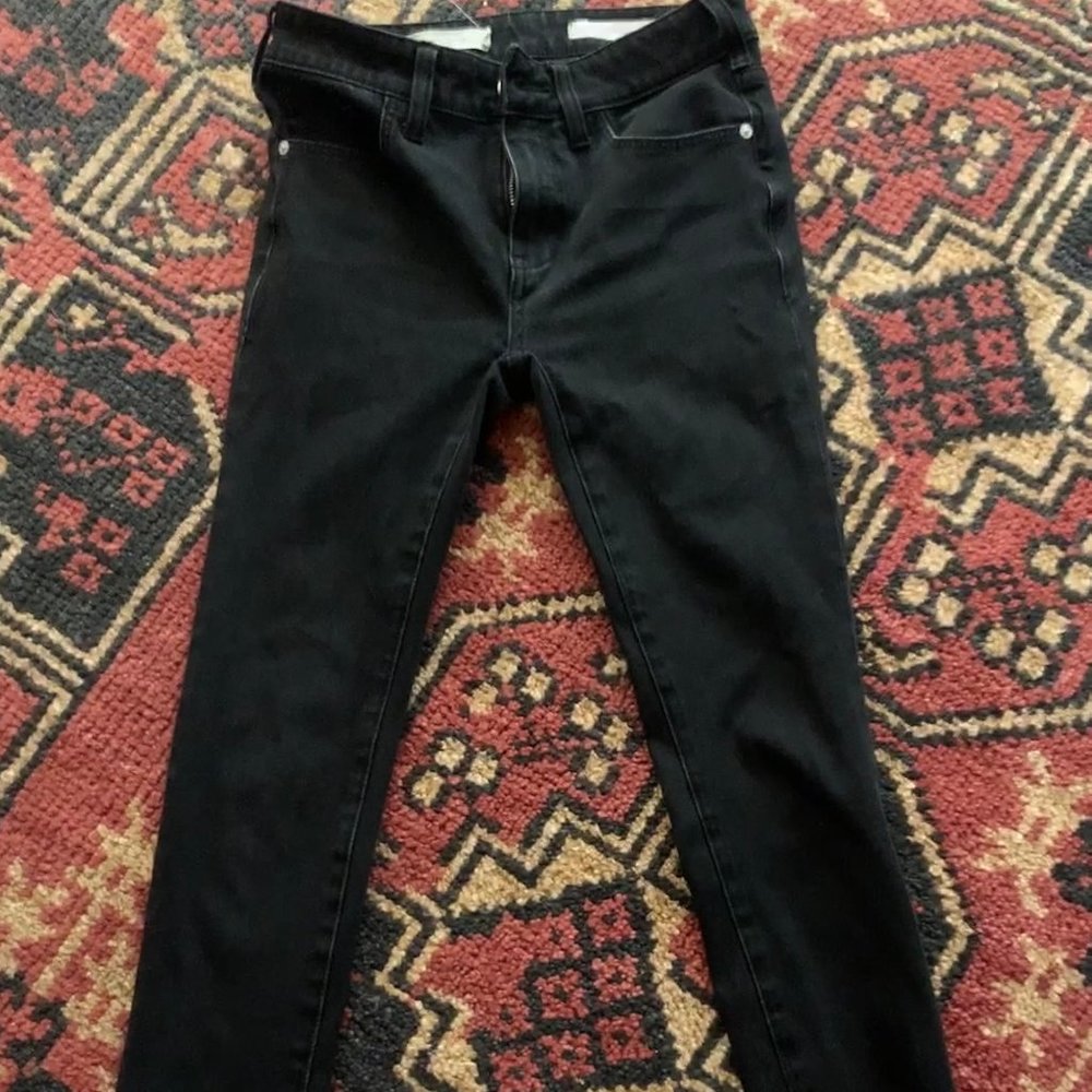 Pilcro and the Letterpress high rise denim legging